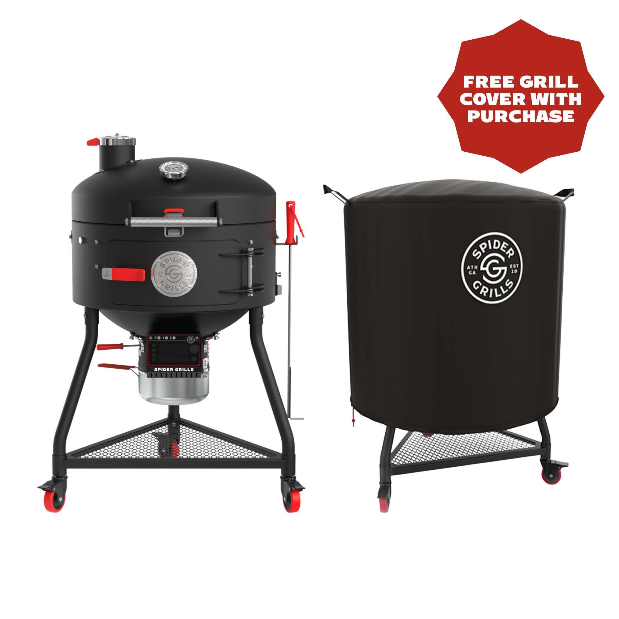 Giant Huntsman grill + Free Cover Affiliate Bundle